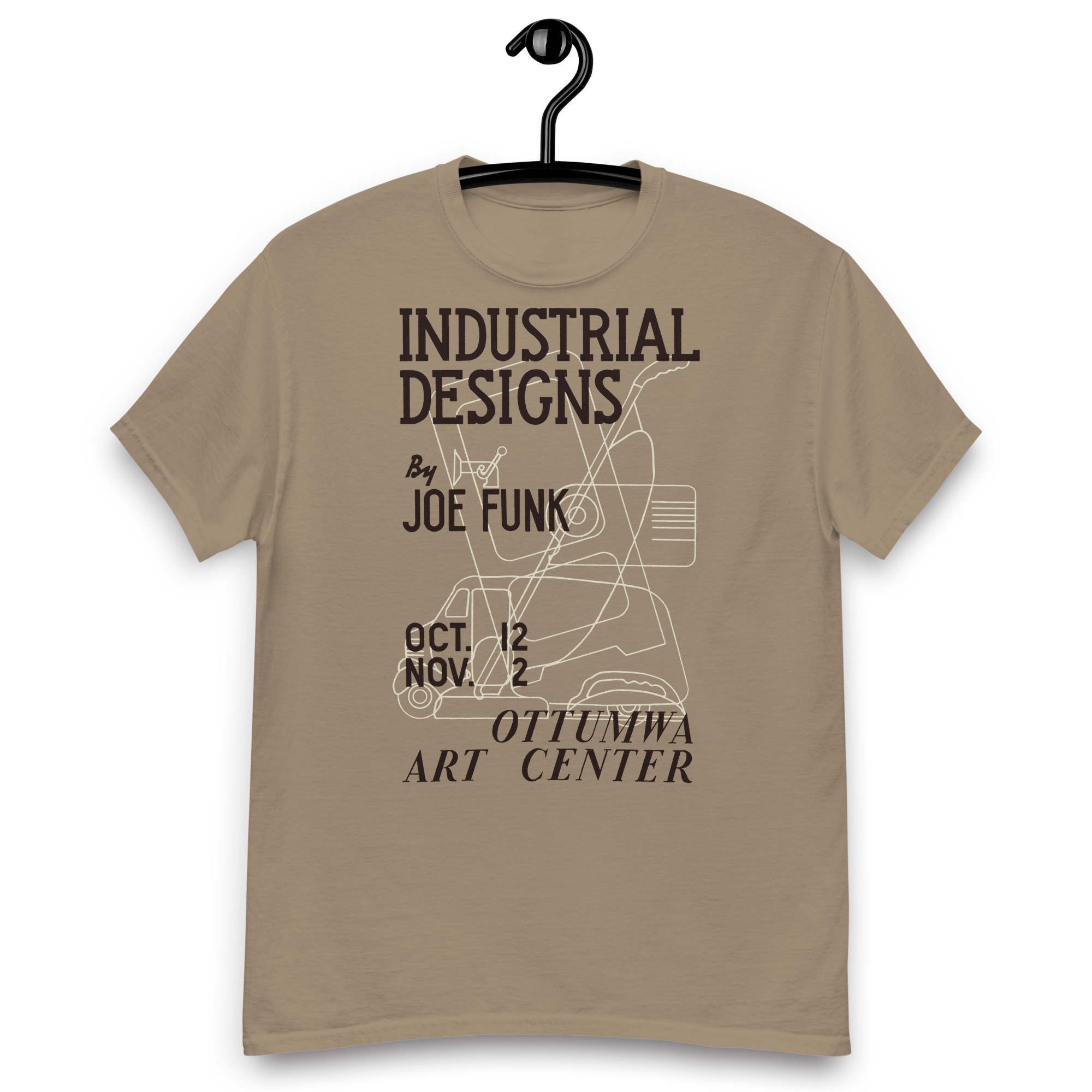 unisex-classic-tee-brown-savana-front-6660afe14c8d8.png