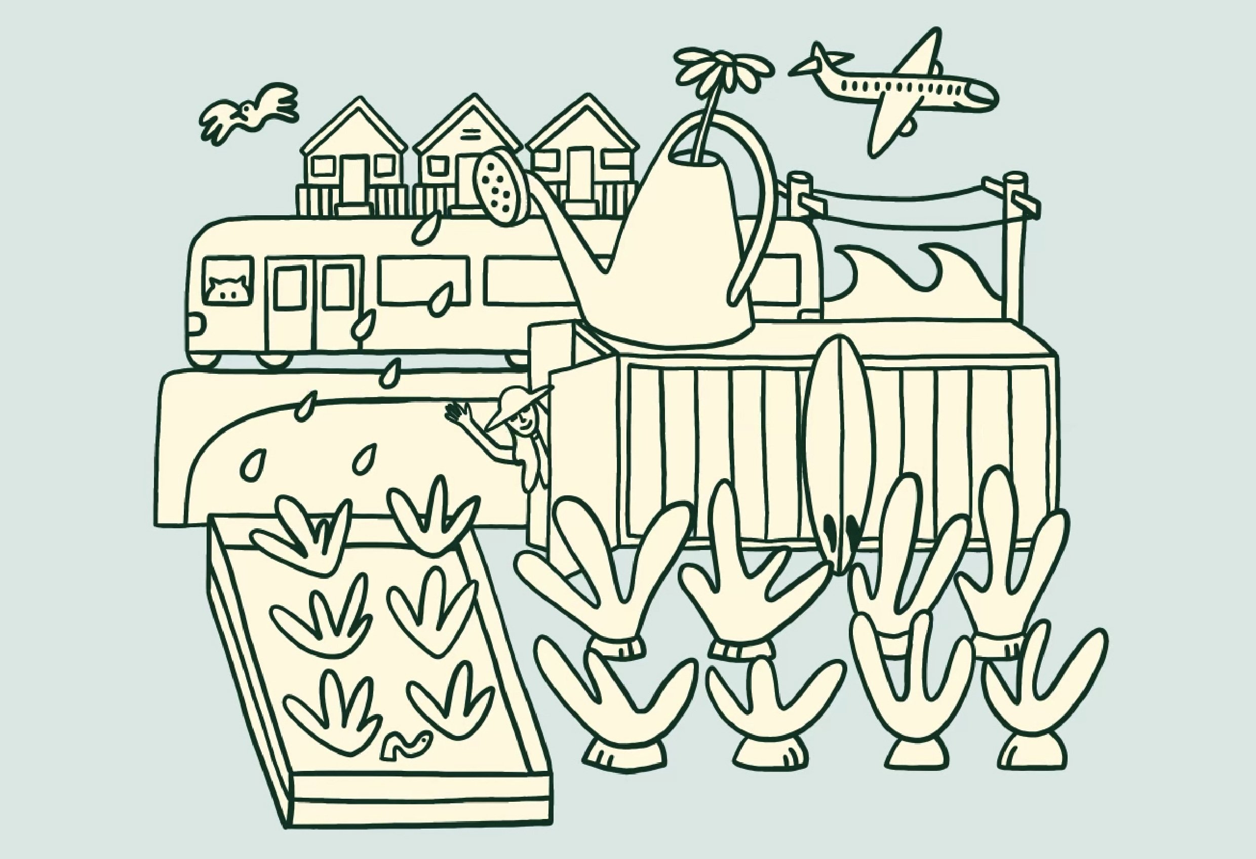 Farm Works: "Buzz & Blossom" Kids Art Workshop (ages 4-9)