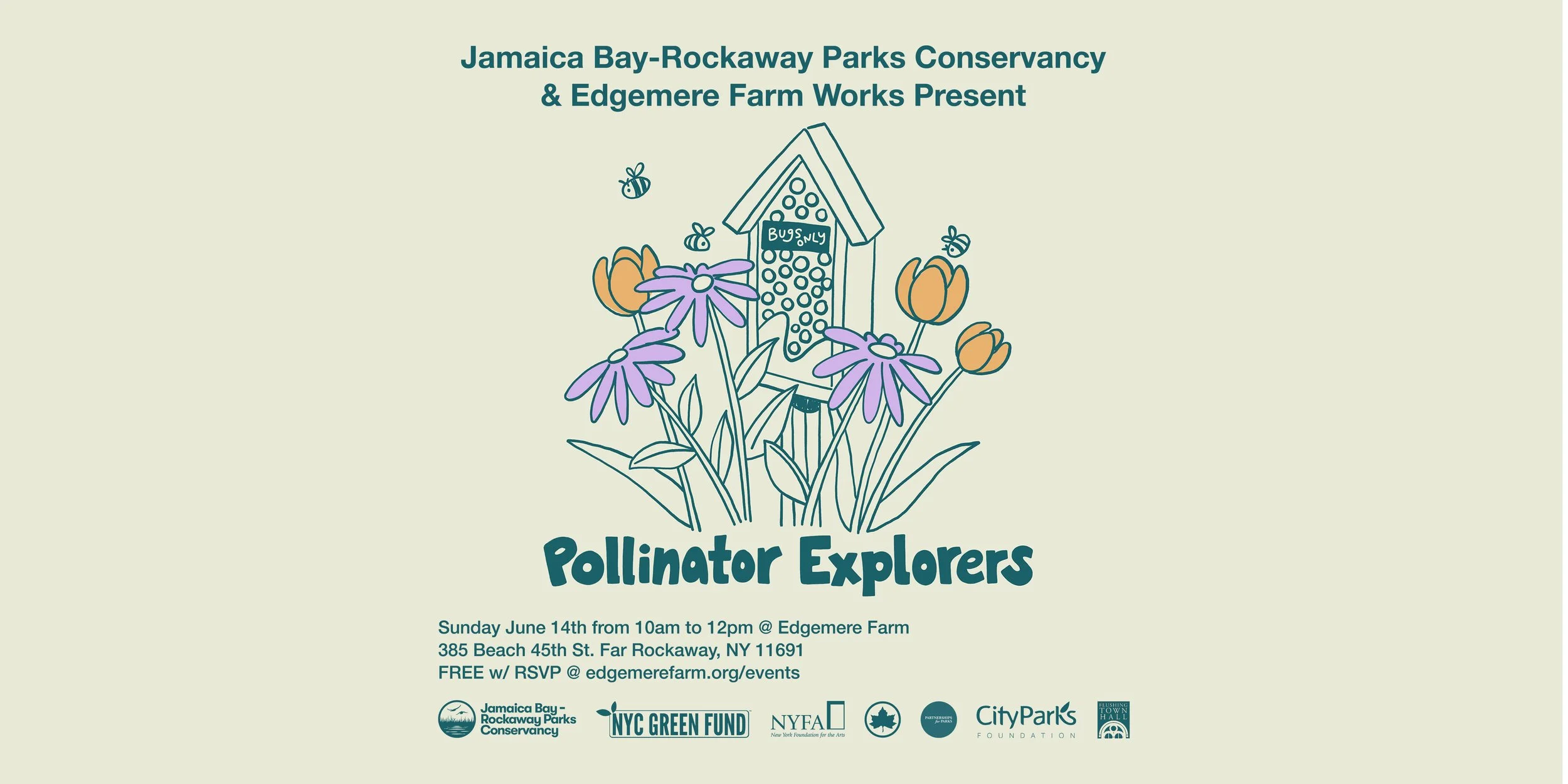 Pollinator Explorers: A JBRPC Family Program at Edgemere Farm