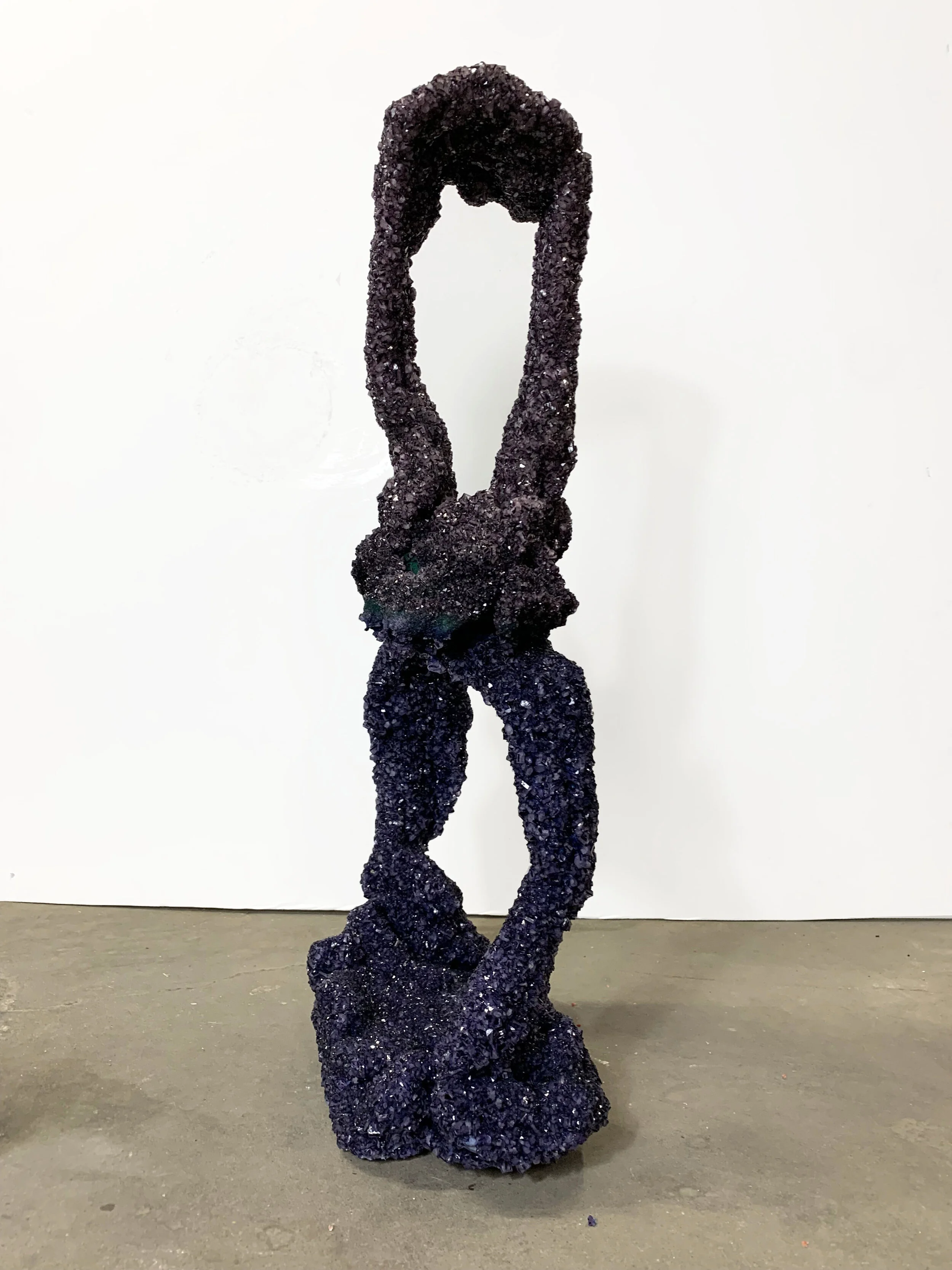  When to say when  Button Down Shirts, Resin, Nylon fibers, dye, sodium crystals  29 in x 15 in x 8 in  2021 