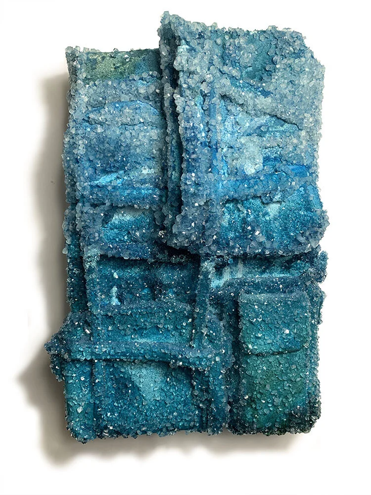  Venetian Blinds  Purses, Resin, Nylon fibers, dye, sodium crystals 24 in x 12 in x 3 in  2021 