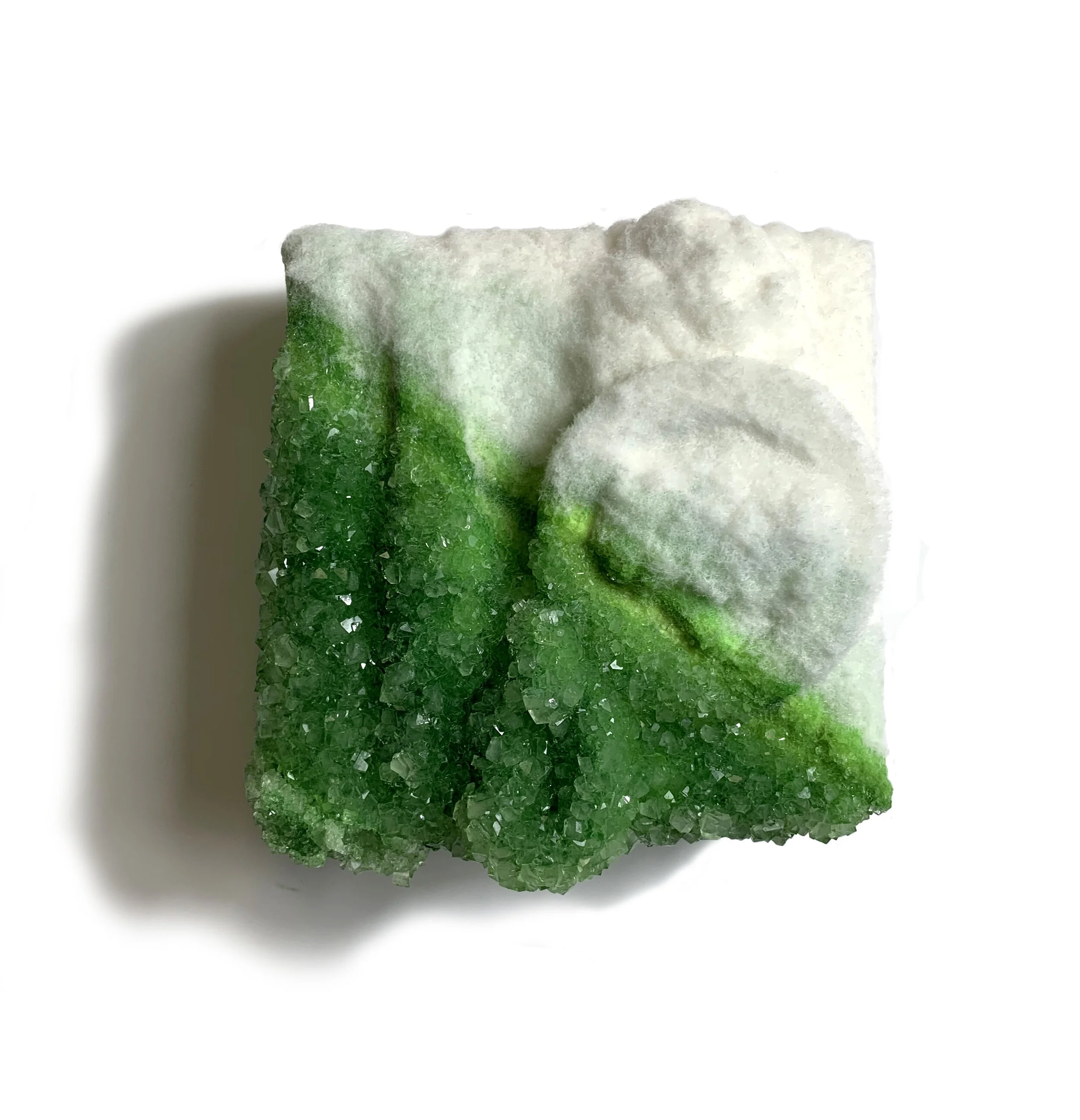  Within a 16th  Belts, Resin, Nylon fibers, chain, dye, sodium crystals 6 in x 6 in x 3 in  2021 