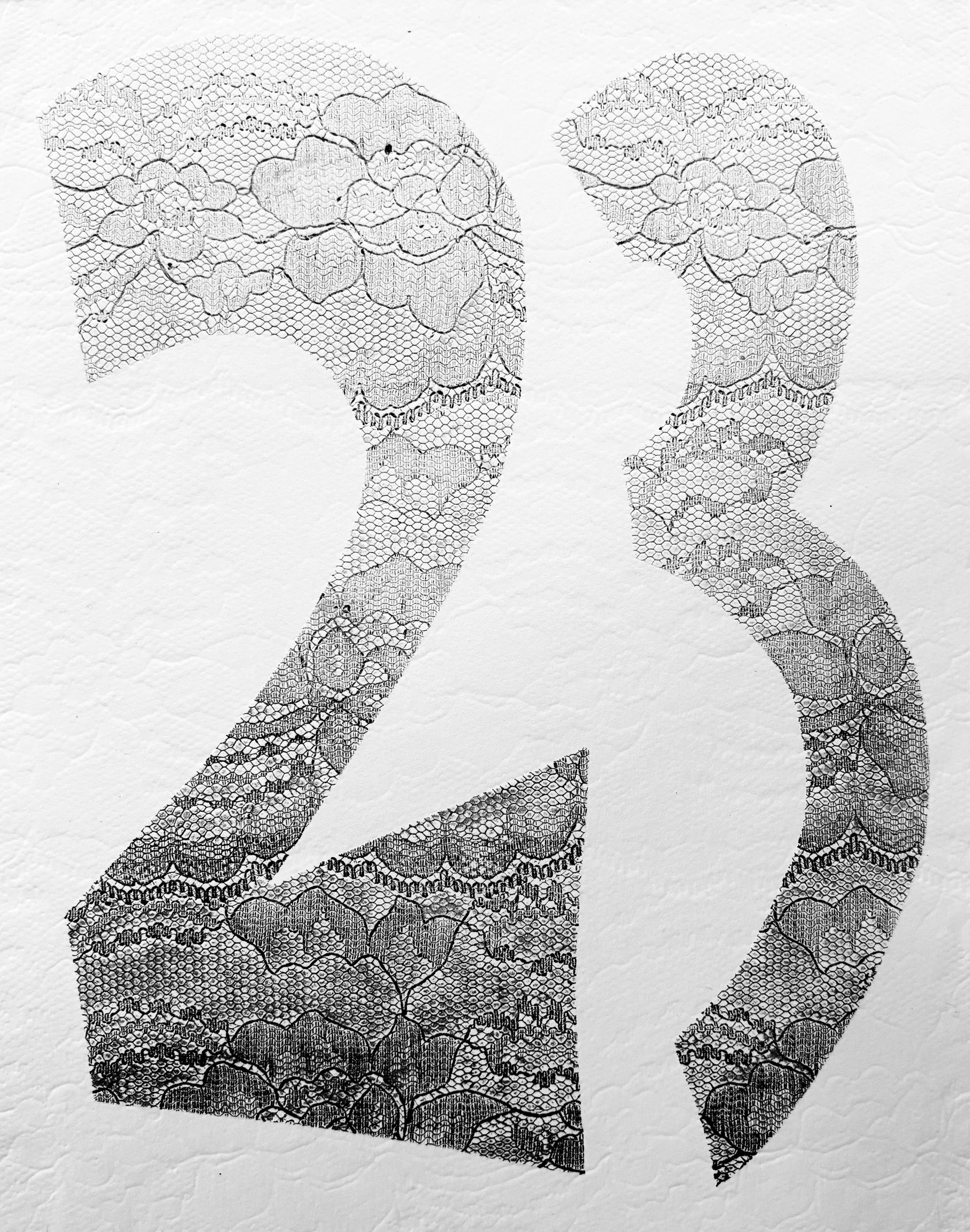  Chicago Series 1  10” x 8”  Ink on cotton 