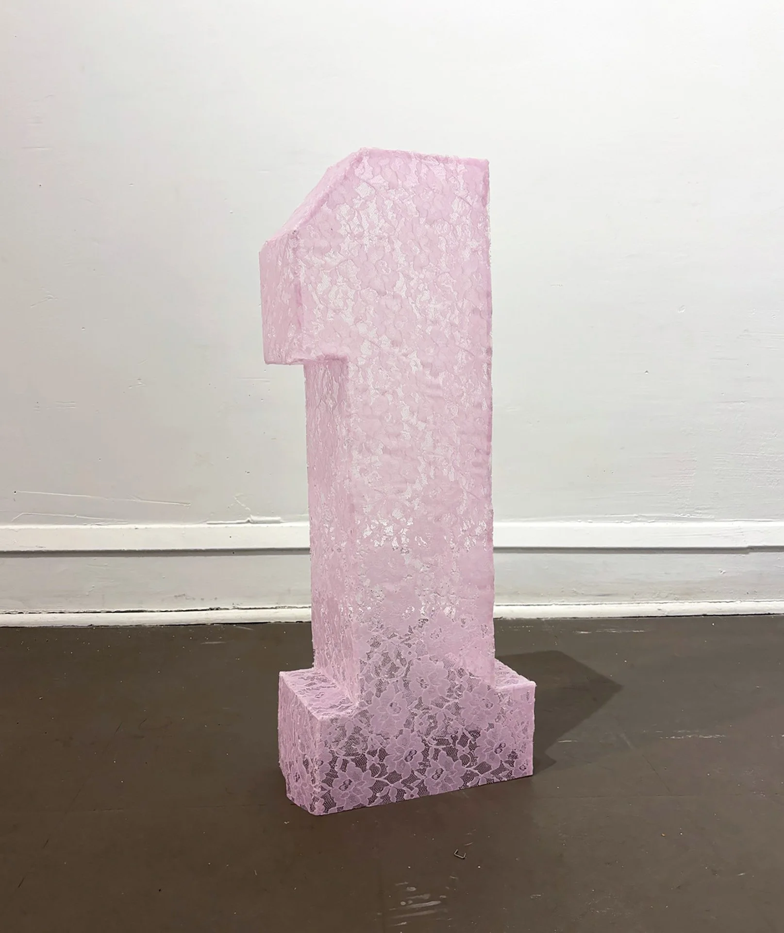  You will always be the shit (After D-Rose)  Lace, resin, thermoplastics  25” x 8” x 6” 