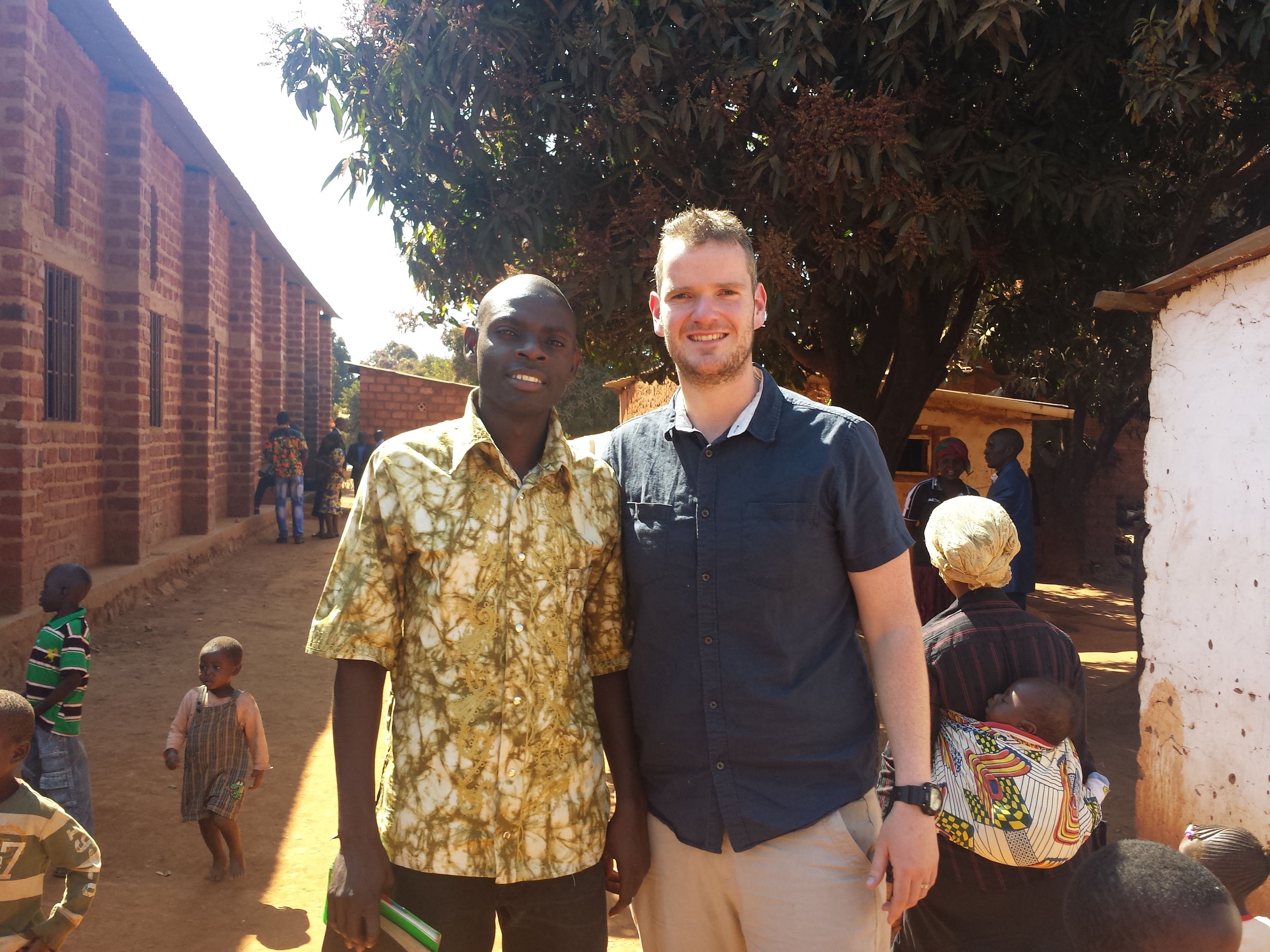 This was my very enthusiastic interpreter called Isaac.