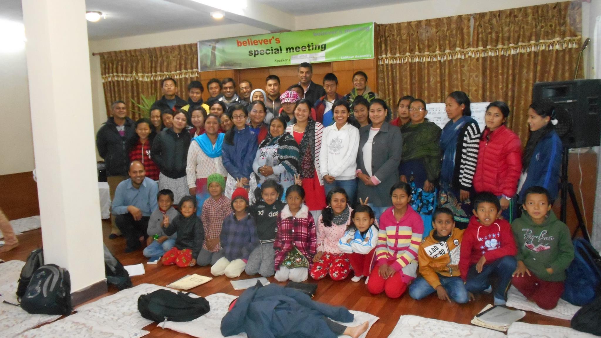 Lalitpur evening meeting
