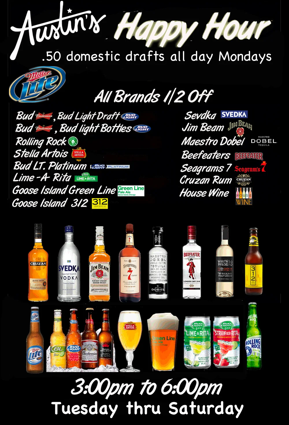 Austin's Saloon & Eatery Restaurant Sports Bar Libertyville Illinois