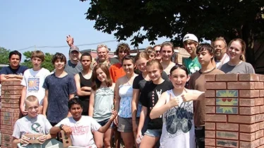 Teen build session, 2011 at CKM