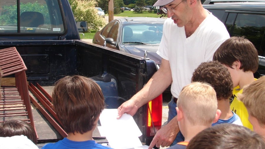 John DeLapa teaching about materials. (Copy)