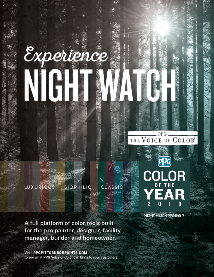 PPG // Color of the Year Promos