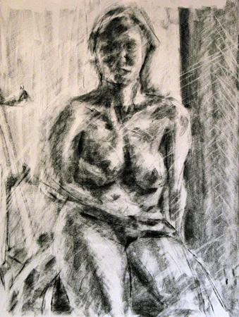 2008 22x30 Charcoal