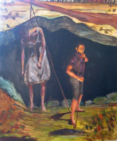 2009, Faulkner Narrative Series 36x48 Oil on Canvas