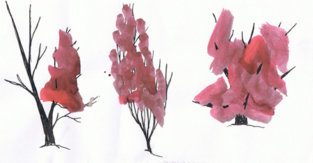2008 3x8 Ink on Paper