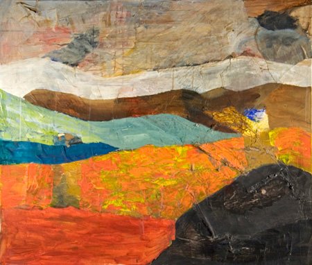 2007 48x36 Mixed Media on Canvas