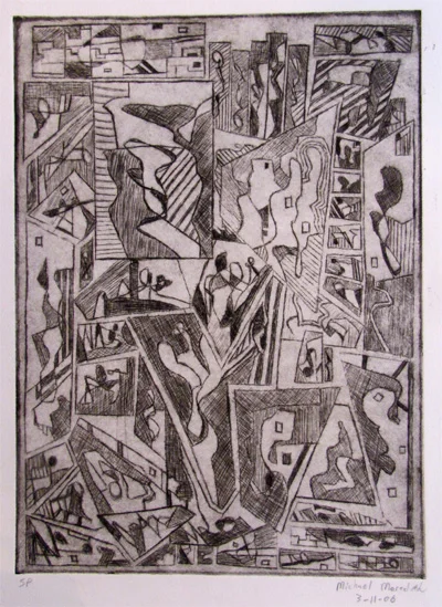2006 11x15 Etching