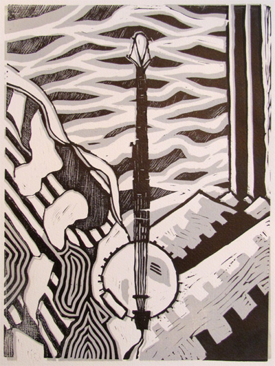 2006 11x15 Linocut