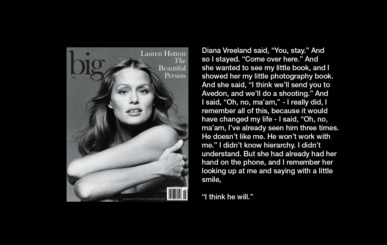 Big 58 - Lauren Hutton, Buy Now!