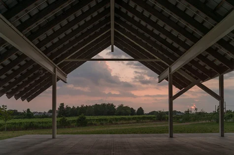 Museum Veranda, 2013 C- Print / 24x36 / 30x45 /40x60 For this special Big Hamptons issue, fine art photographer David Allee captures the light behind each season's ambiance. And with each atmospheric shift, a new canvas is revealed, an off season actuality, an Emersonian meditativeness. Allee strikes a careful balance between the lustre of Spring and the sensuality of Autumn. Wether it is a solitary beach by night or an unfootprinted dune by day, Allee portrays the breadth and feeling of the Hamptonian landscape with a rare visual voice that alludes to it's artistic legacy.Beaches, tennis courts, residential lawns and country roads become living installations that transcribe the landscape into a protagonist of its own narrative. As the poet Ralph Waldo Emerson himself once said, " The man is only half himself, the other half is expression." Gallery contact: nikki@bigmagazine.com