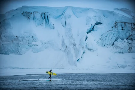 Photographed by Alfredo Escobar - Antarctic surfer C Print limited editions 24x36 / 30x45 / 40x60 Contact: nikki@bigmagazine.com