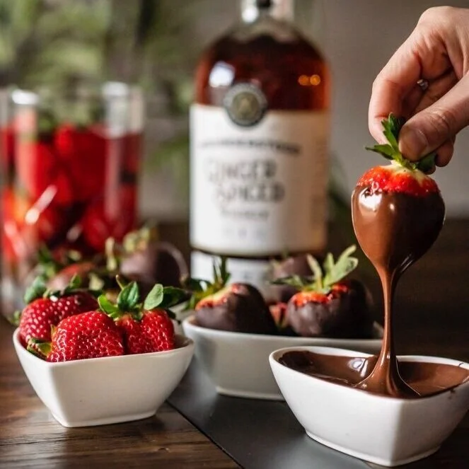 Boozy Chocolate Strawberries Recipe
