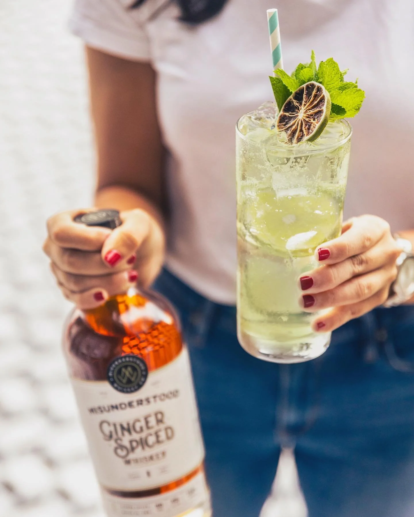 Apparently rum goes in Mojitos.. guess we misunderstood! 

Kick off this #nationalmojitoday with our Misunderstood Mojito! One of our absolute favorite spins on this classic cocktail and perfect for these hot summer days! 

Misunderstood Mojito 
2oz 