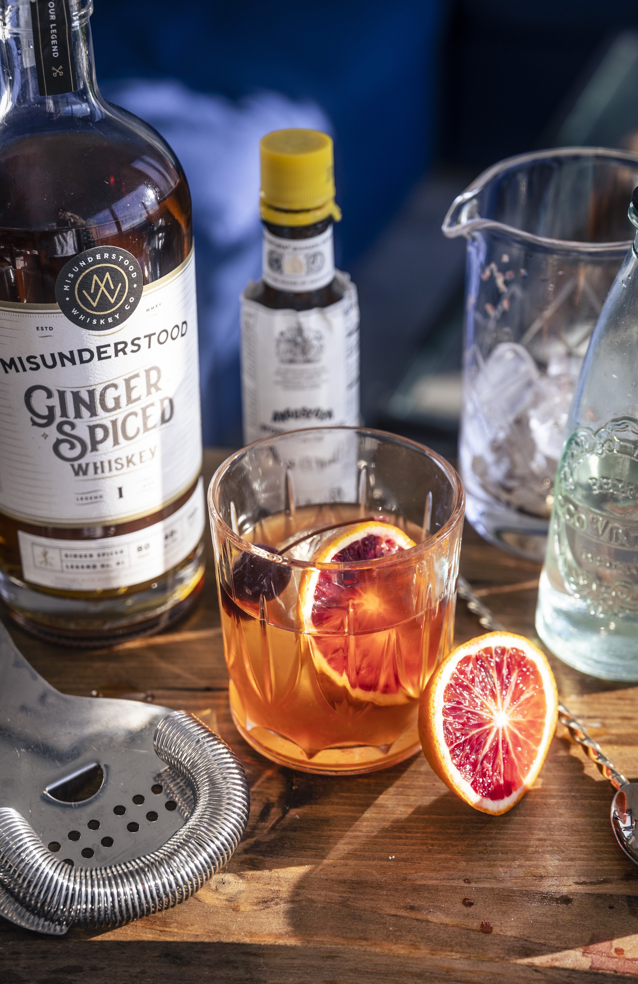 Blood Orange Old Fashioned