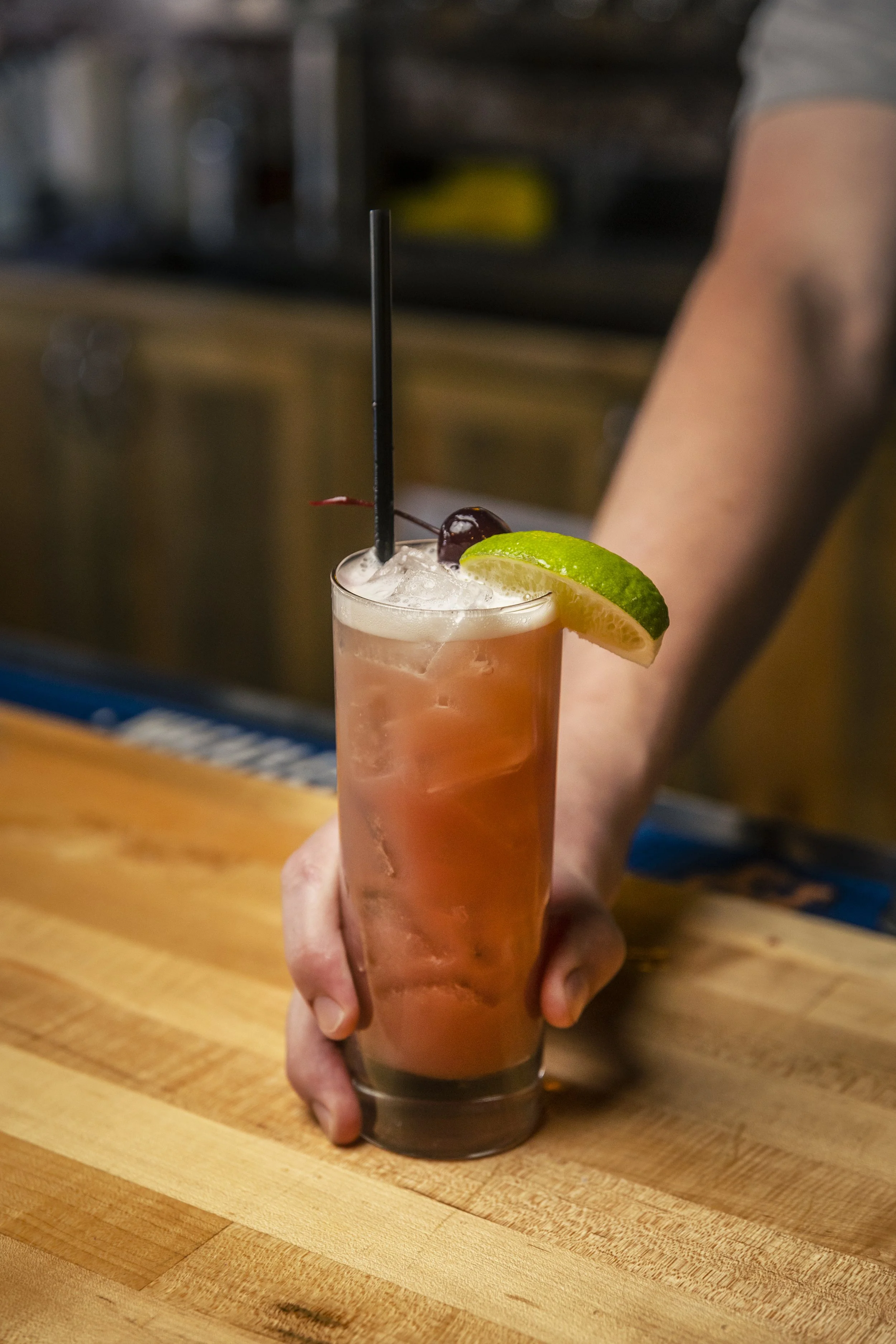 Ginger Cherry Limeade