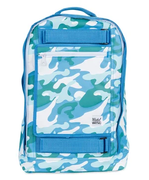 Andy Warhol X WeSC Mathieu Backpack Camo (Blue) — Men display picture 3