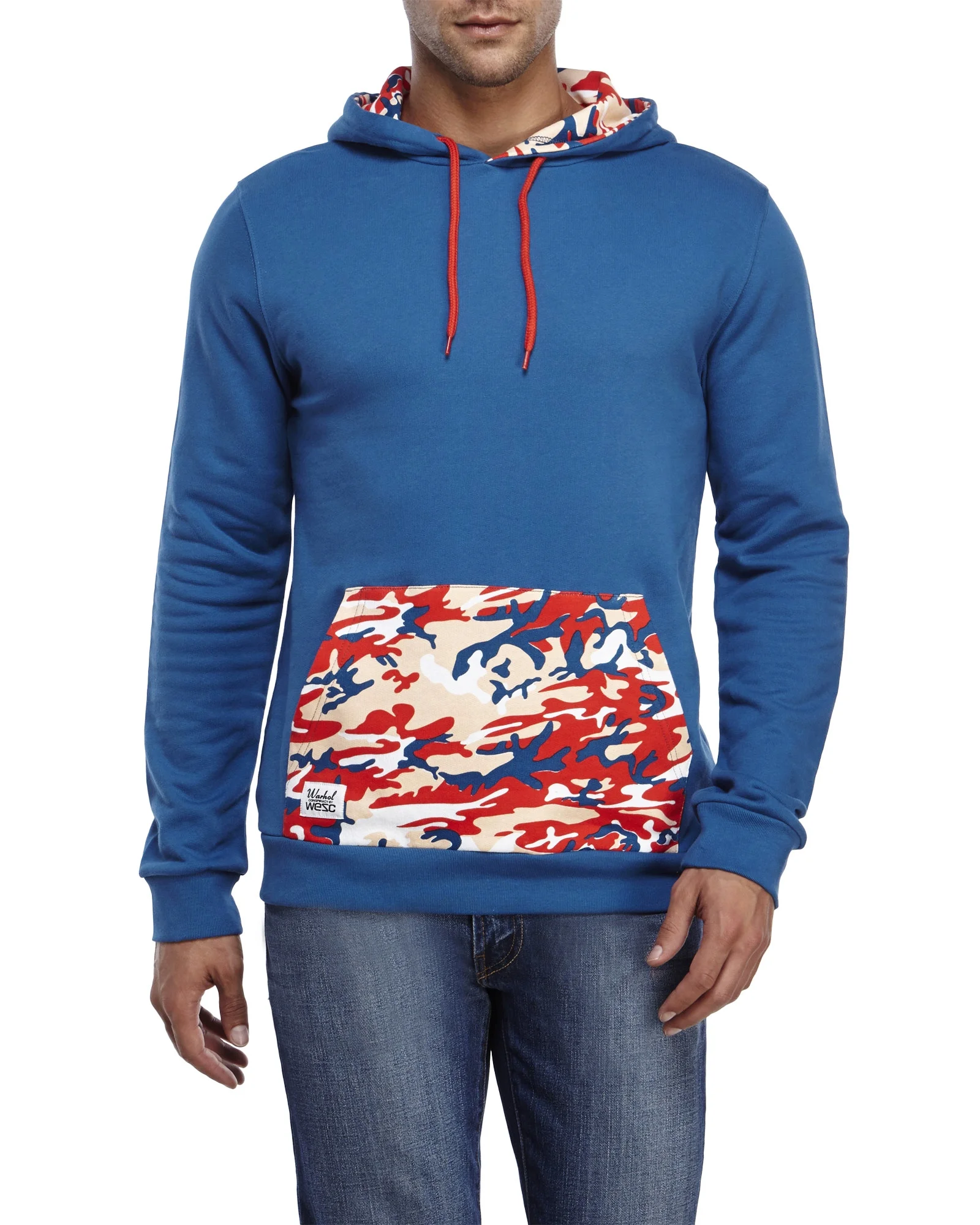 teal camo sweatshirt