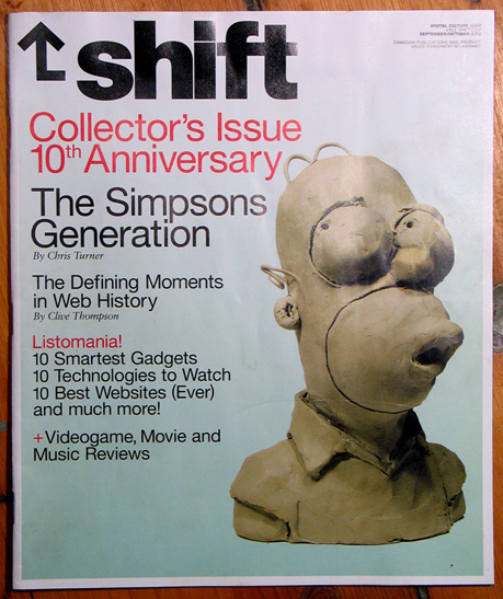  Homer Simpson for Shift (Canada) 