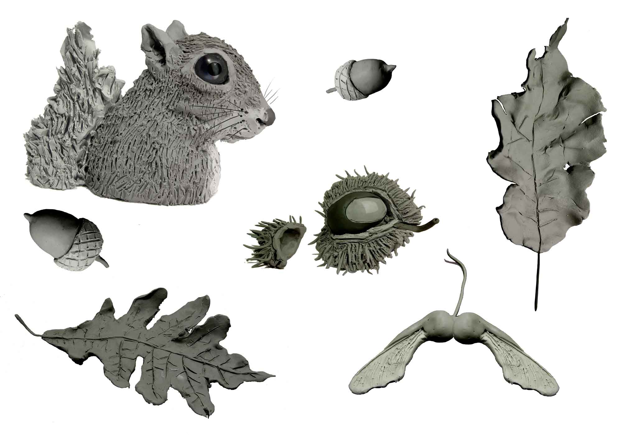 Woodland clay spots for The New Yorker