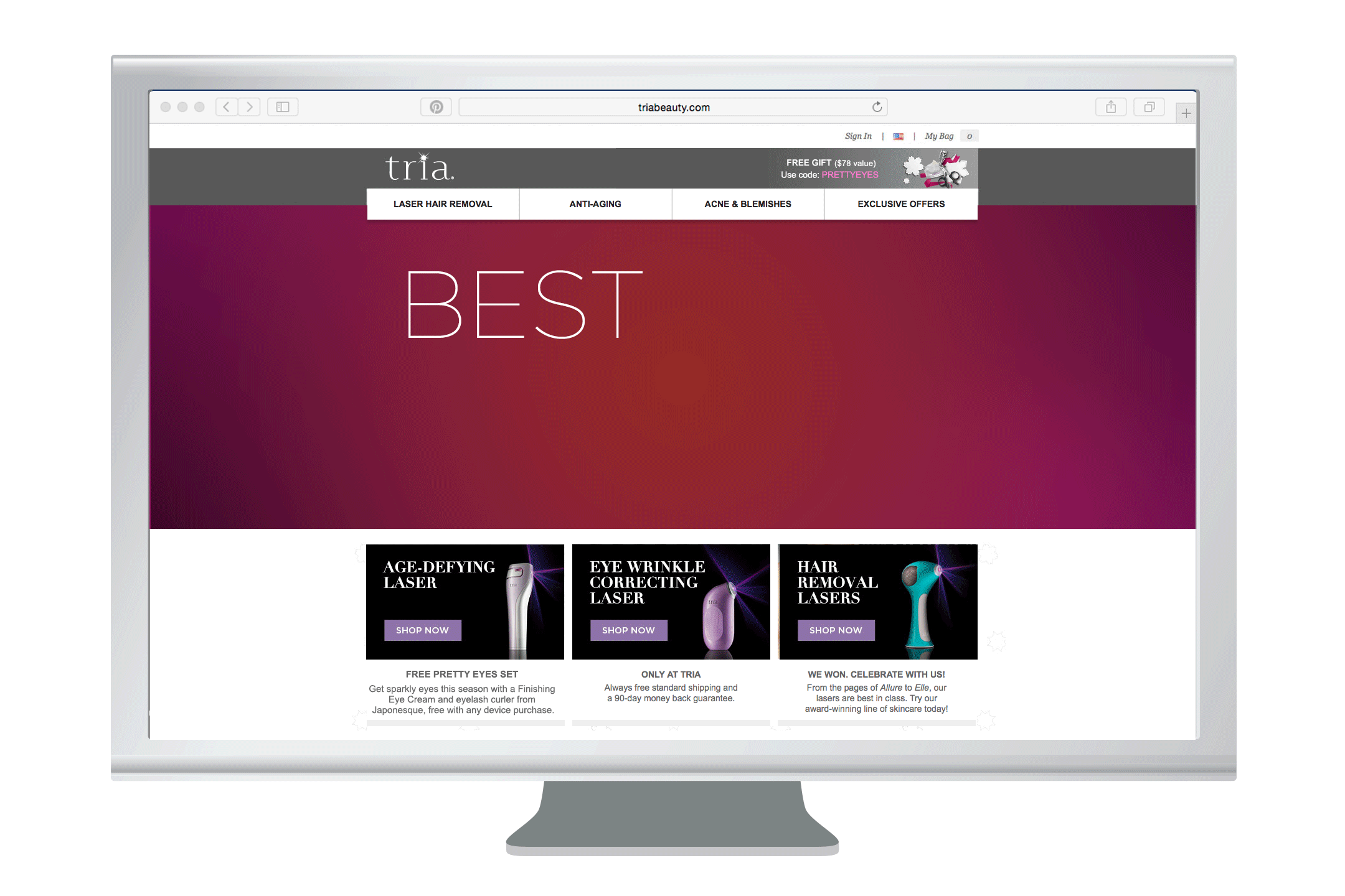 Tria // Black Friday Promotion