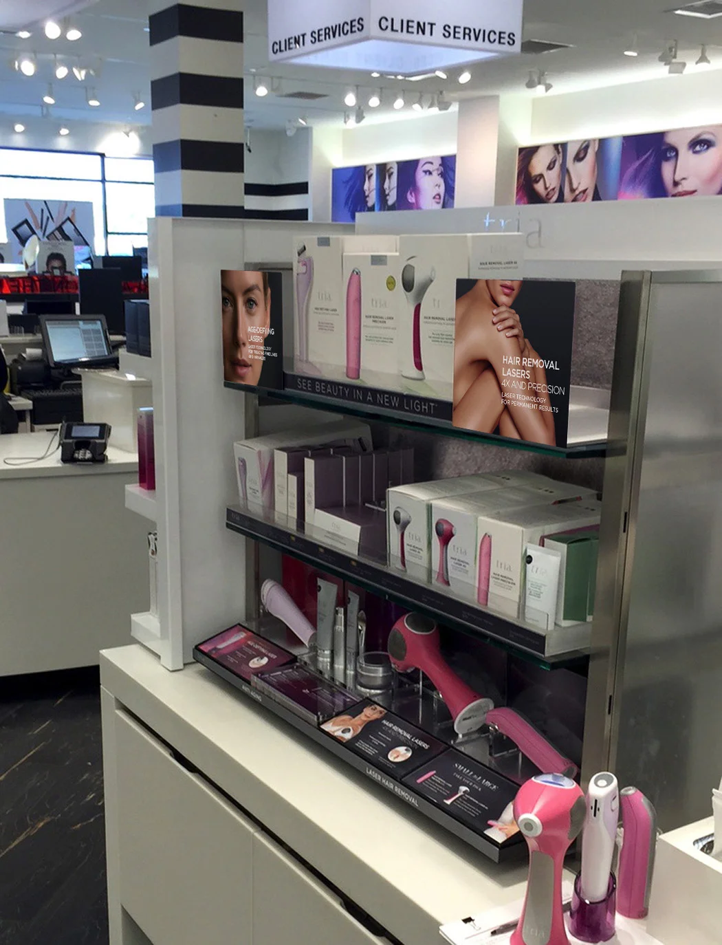 Tria // Retail Display / Sephora