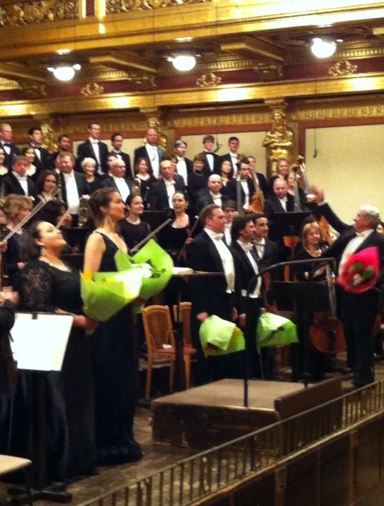 At the Musikverein in Vienna, Austria