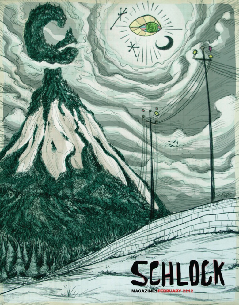 Schlock Magazine Magazine Cover Design