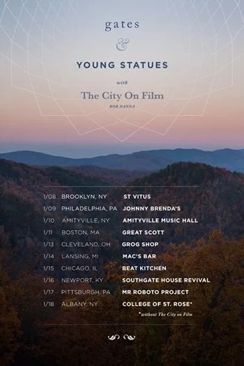 Gates/Young Statues/The City on Film January Tour