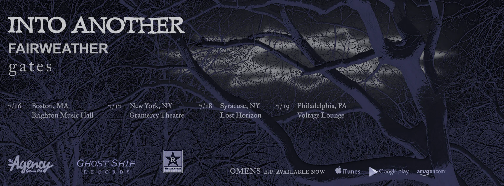 July Tour with Into Another/Fairweather