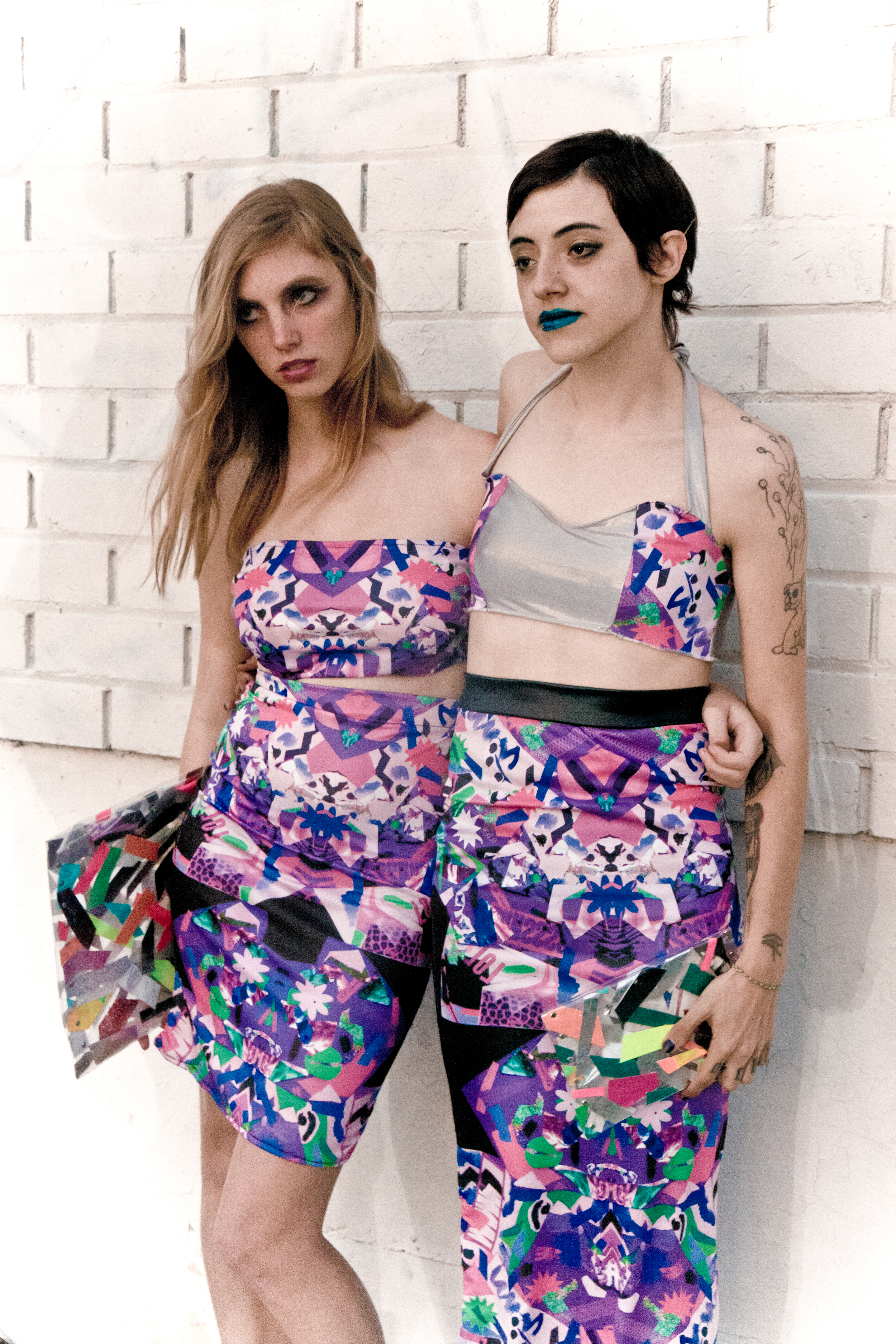 Nora Quinn's designs for Modern Misfits, right look by Melissa Johnson