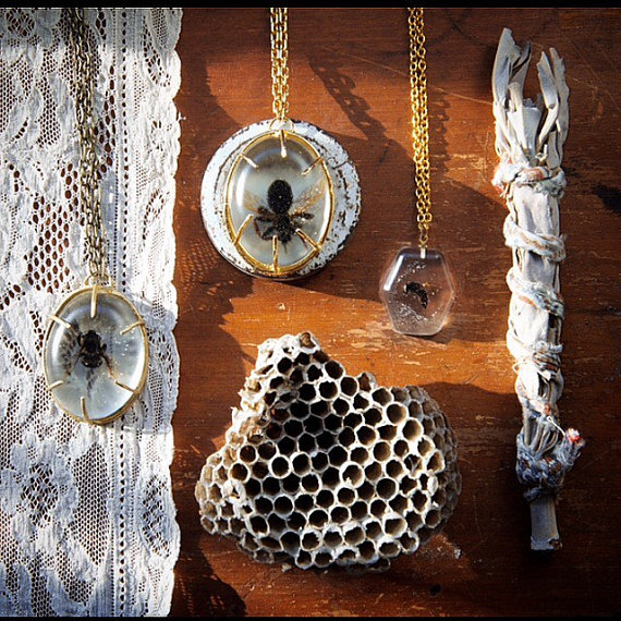 Bumble Bee Pendants! Yes they re real!