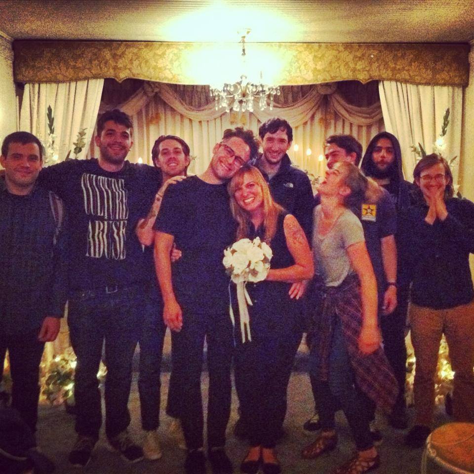 Carly and Tom (Slingshot Dakota) getting married in Las Vegas while on tour. 
