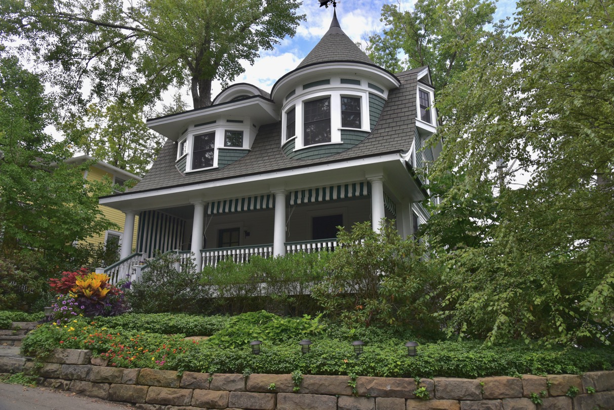 A home of well crafted architectural details.