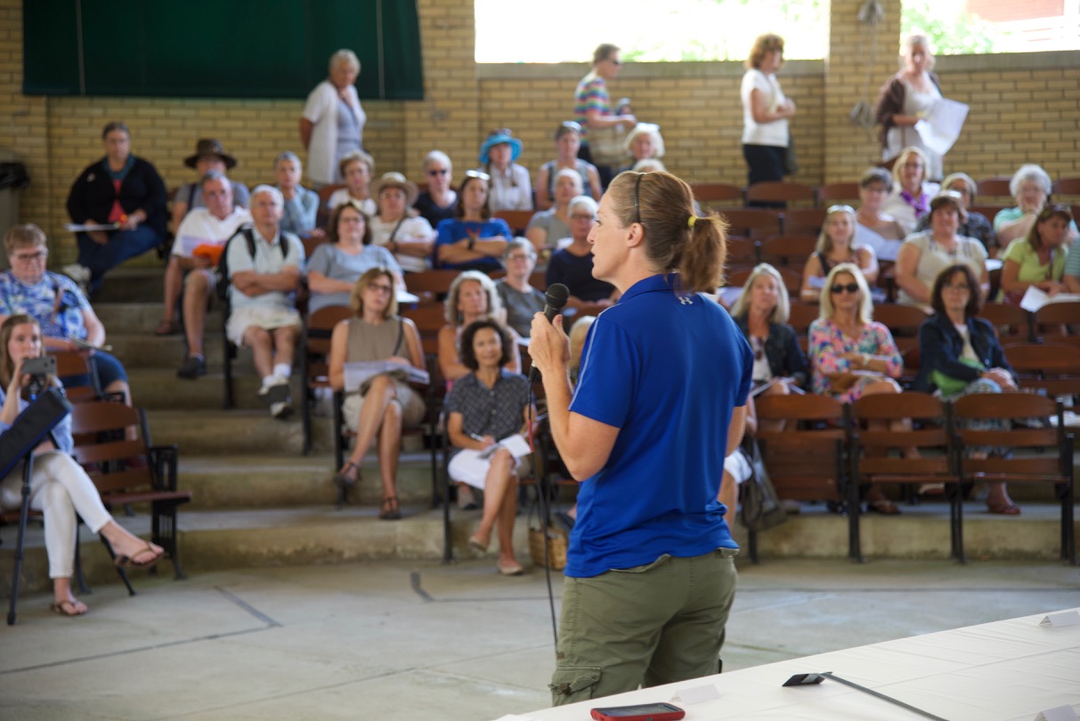 Betsy Burgeson, Supervisor of Landscapes and Gardens