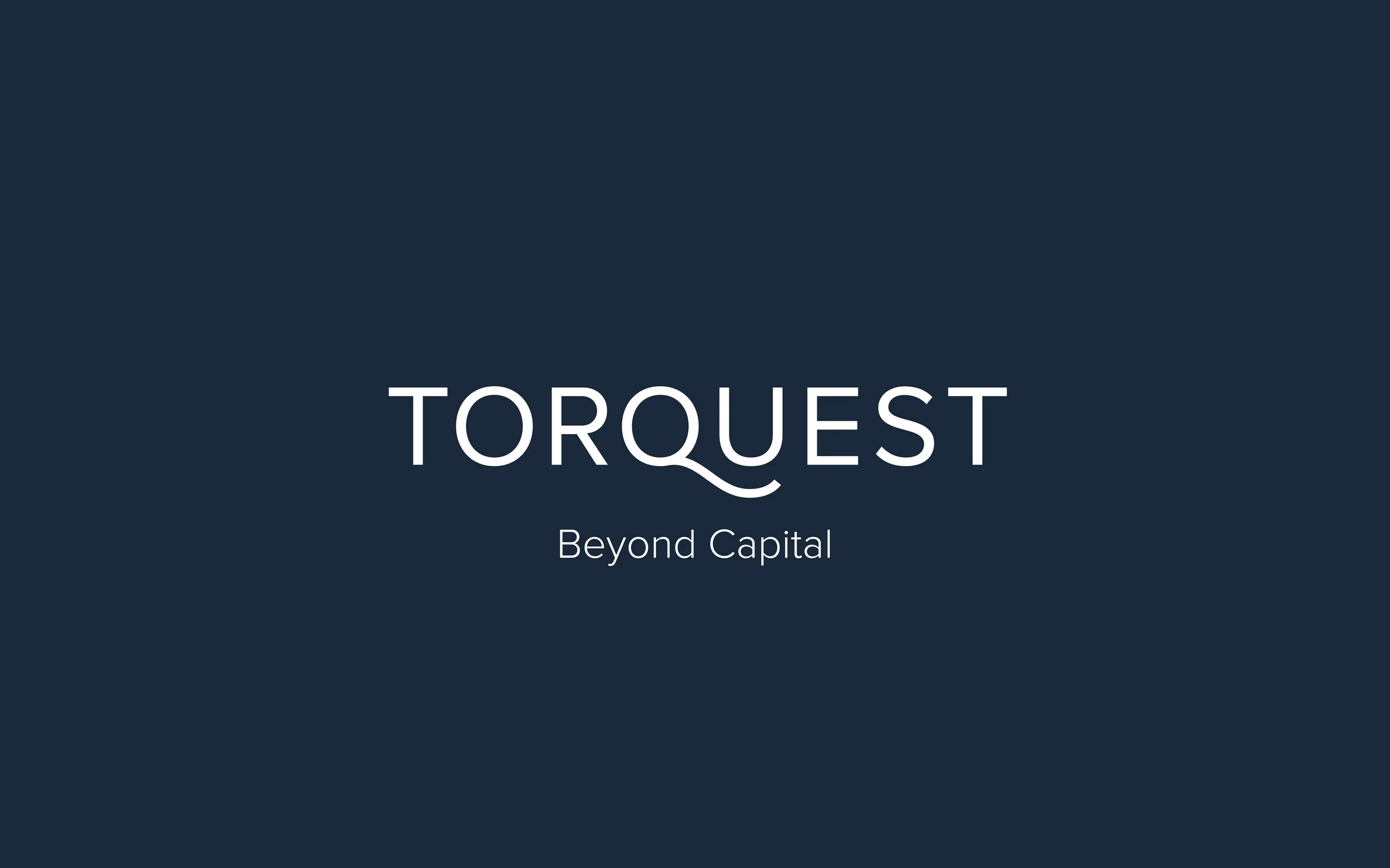 New branding for TorQuest. The logo is a customized version of Proxima Nova with the addition of a modified Q descender.