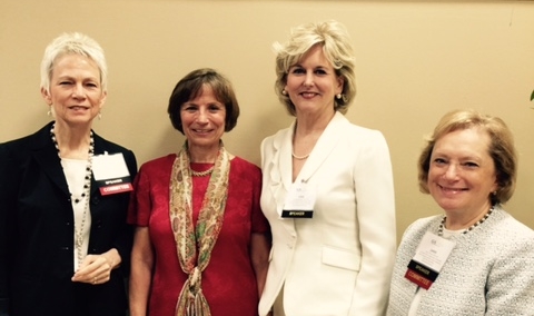 From left to right: Lucy Marion, Sue Hassmiller, Lisa Eichelberger, Janis Dubow