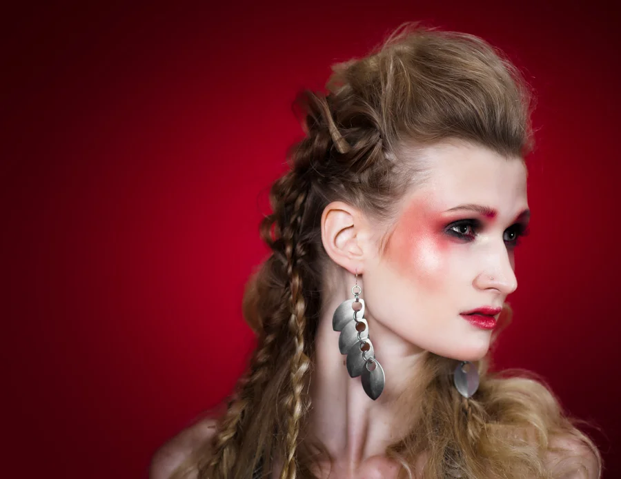 Featured in Dreamingless Magazine, 2016 Model: Alena Renay HMUA: Alicia Dane Designer: Jacqueline Ortega SOWA Artist Studios, Boston, Massachusetts