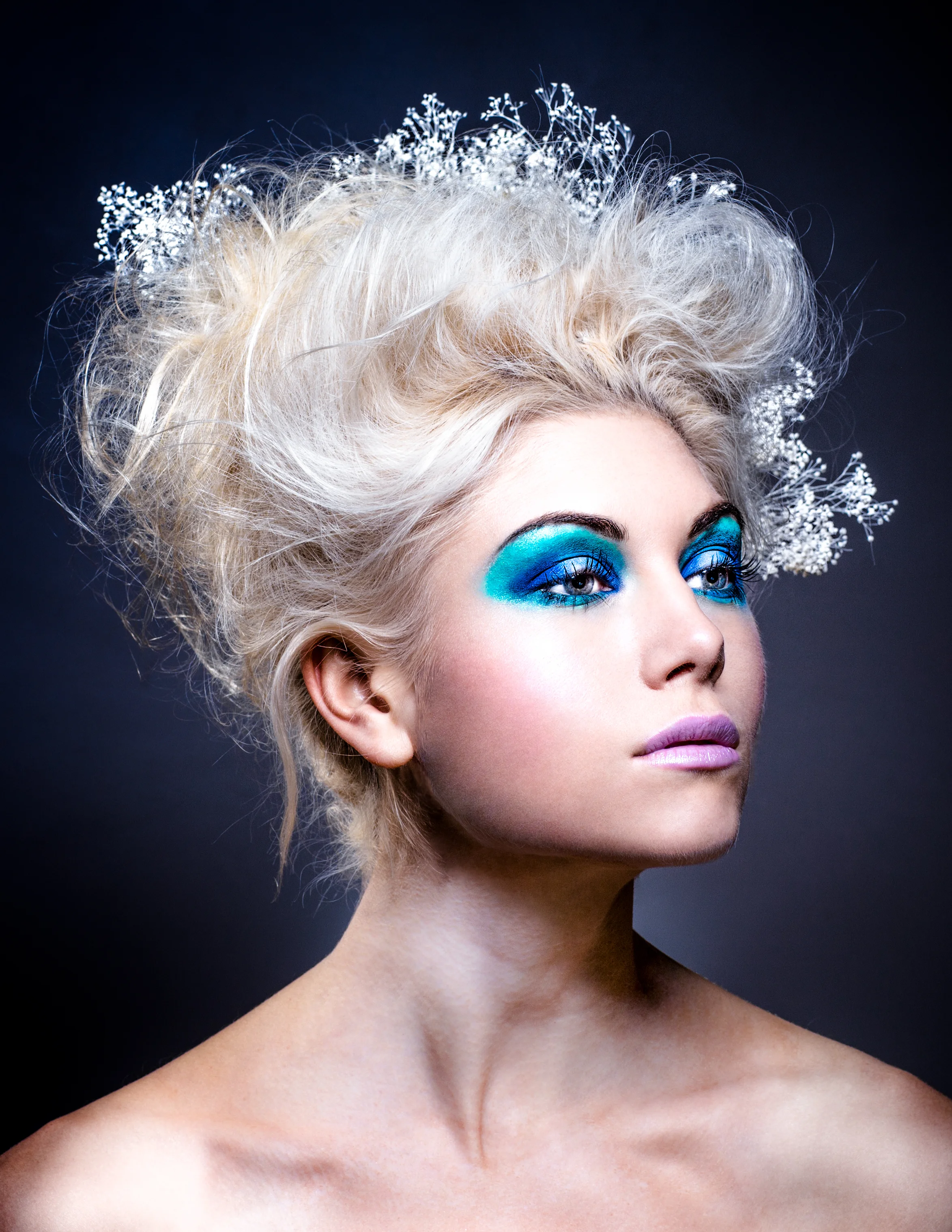  Featured in Gilded Magazine, 2015  Model: Anne Ransom  Makeup: Doe Darling,&nbsp;Elicia Hostetter-Soltesz  Hair: Nathan Prescott, Jen Belknap, Joe Barry  Trephin Salon, Boston, Massachusetts 