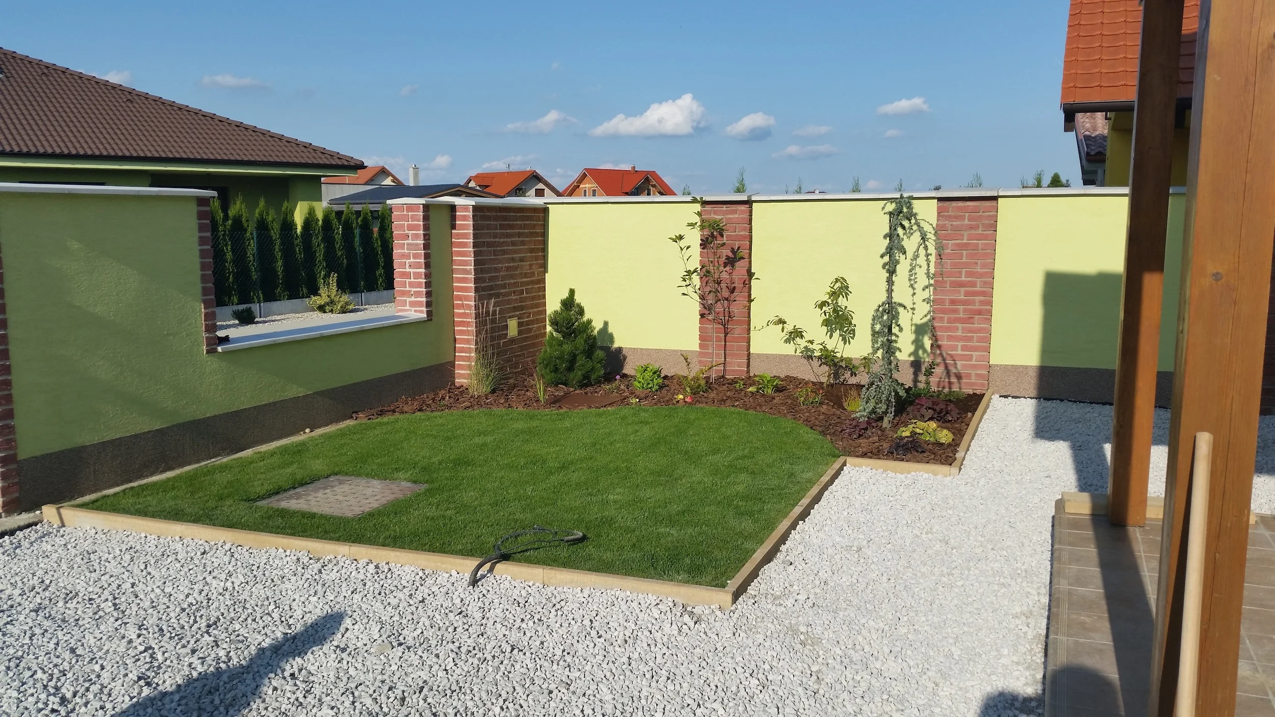 Zálesie Realizácia záhrady 2013 - 2014