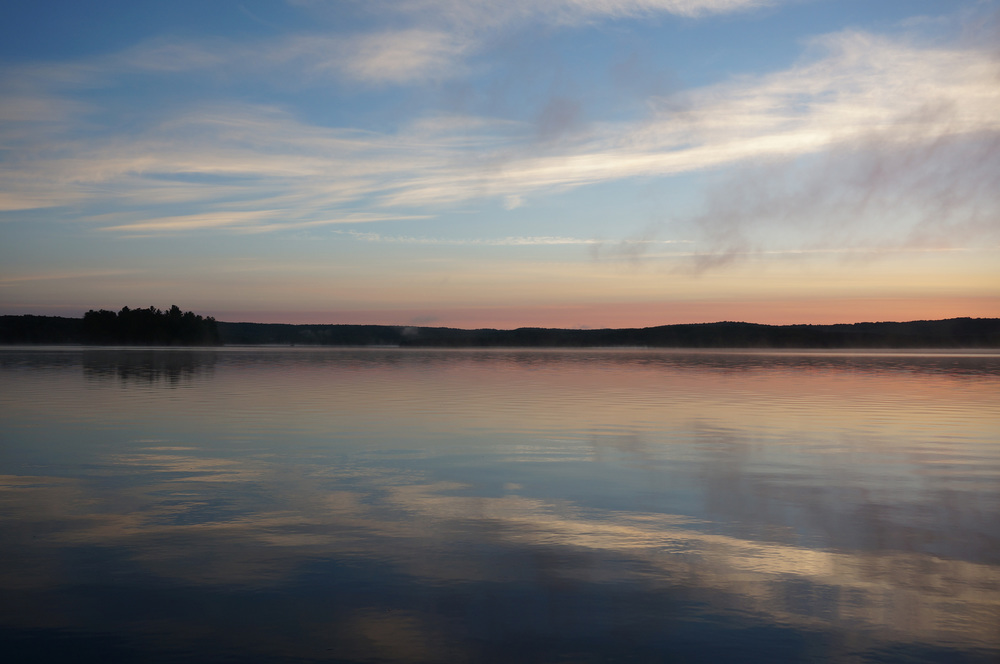 Sunrise on Penn Lake