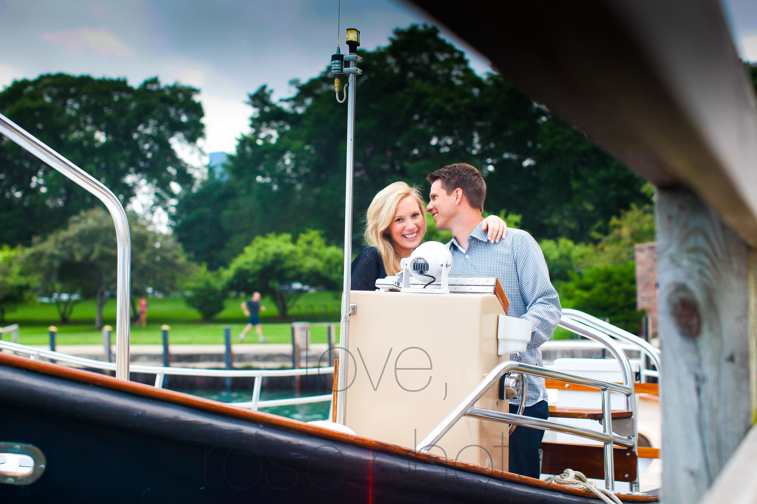 chicago yacht club lake front engagement shoot olive park chicago theater wedding photographer rose photo-005.jpg