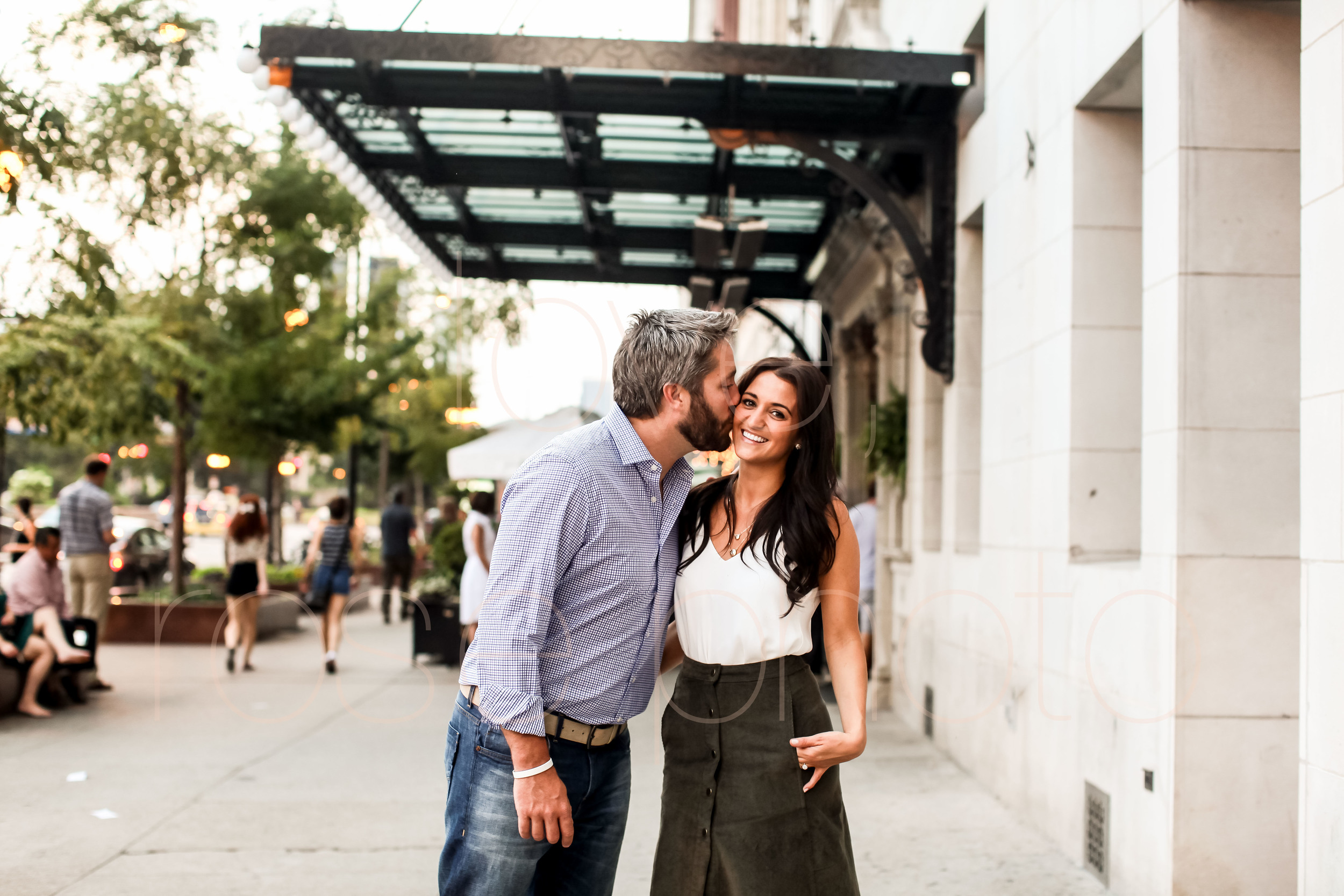 Sarah + Mike Engagement shoot Rose Photo Chicago Athletic Association Michigan Avenue Millenium Park  -019.jpg